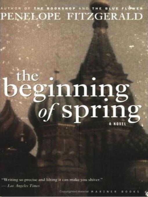 Title details for The Beginning of Spring by Penelope Fitzgerald - Available